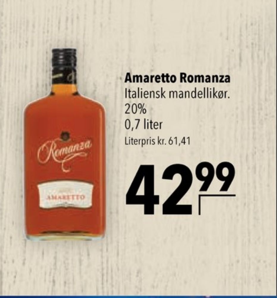 Romanza, Amaretto