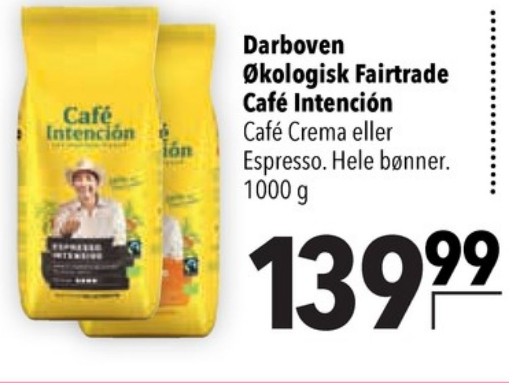 Café Intención Espresso, Kaffebønner