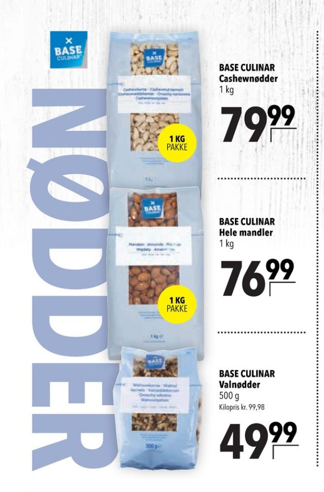 Base Culinar, Mandler