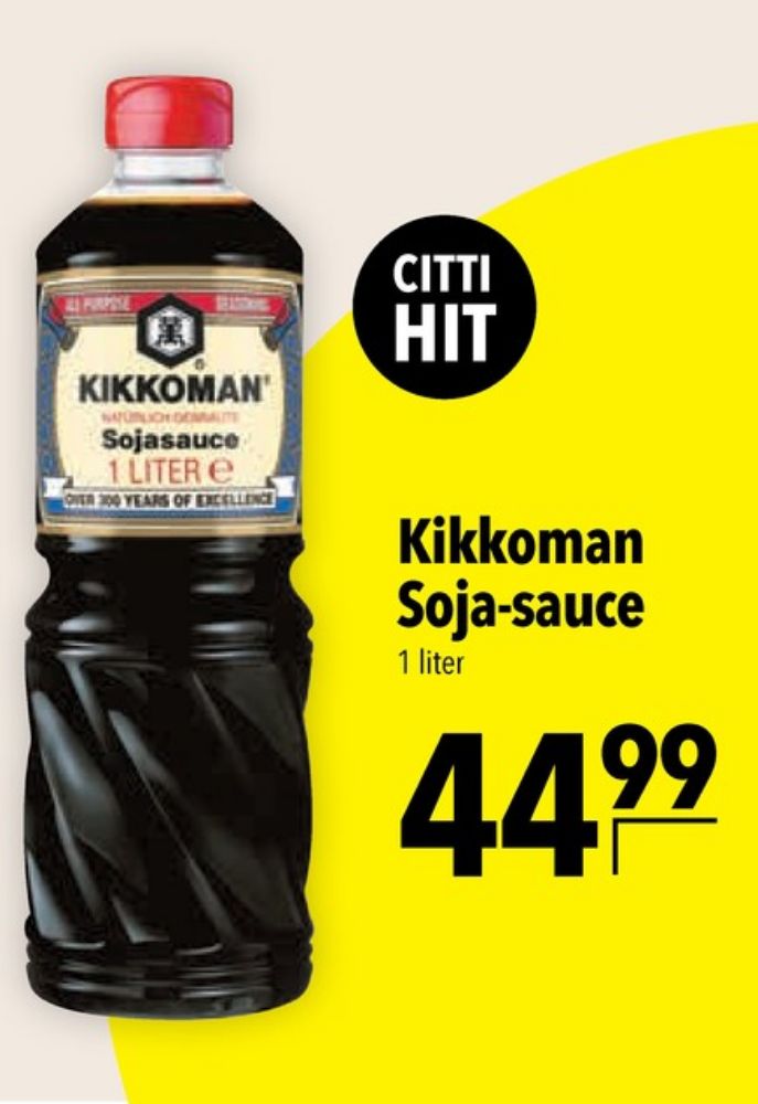 Kikkoman, Soya