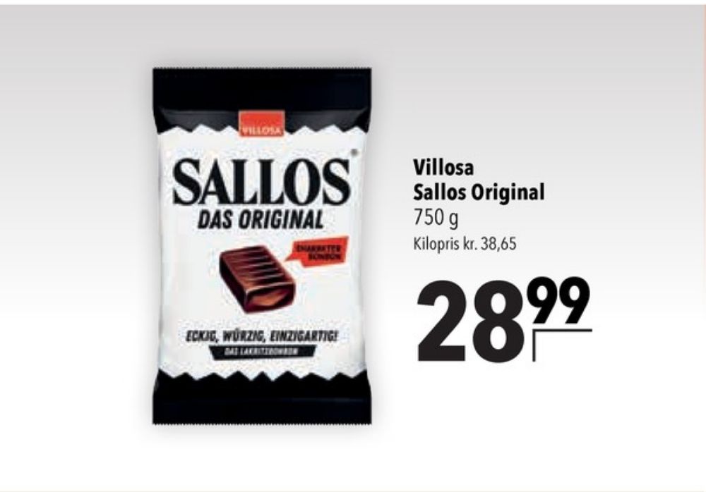 Sallos, Bolsjer