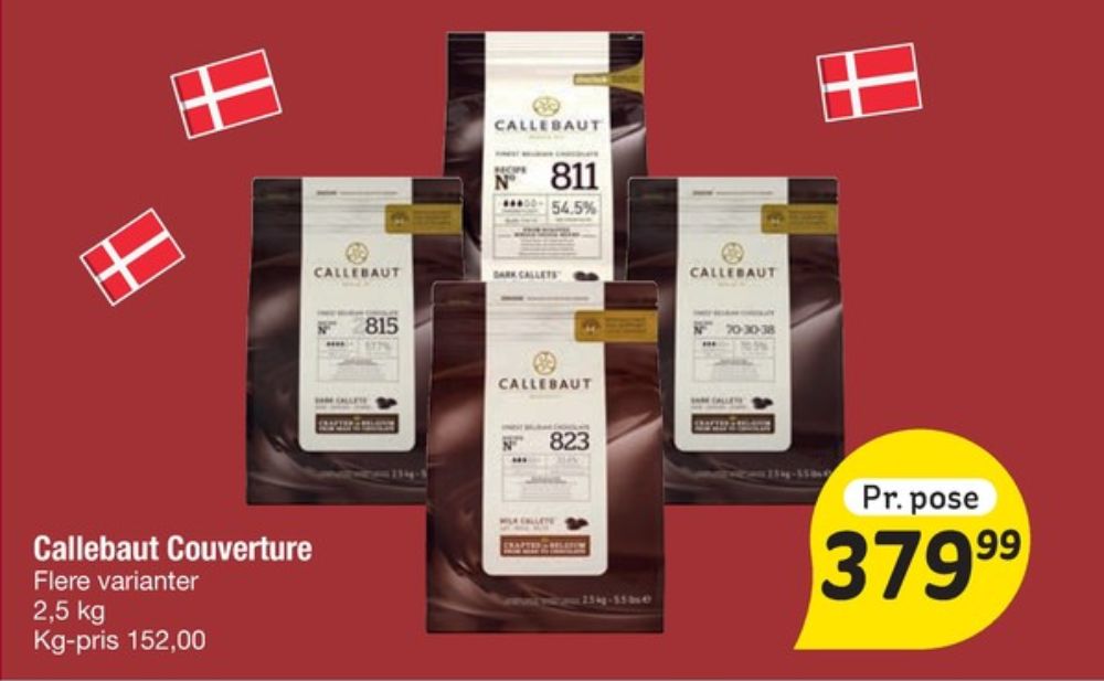 Callebaut, Overtrækschokolade 815