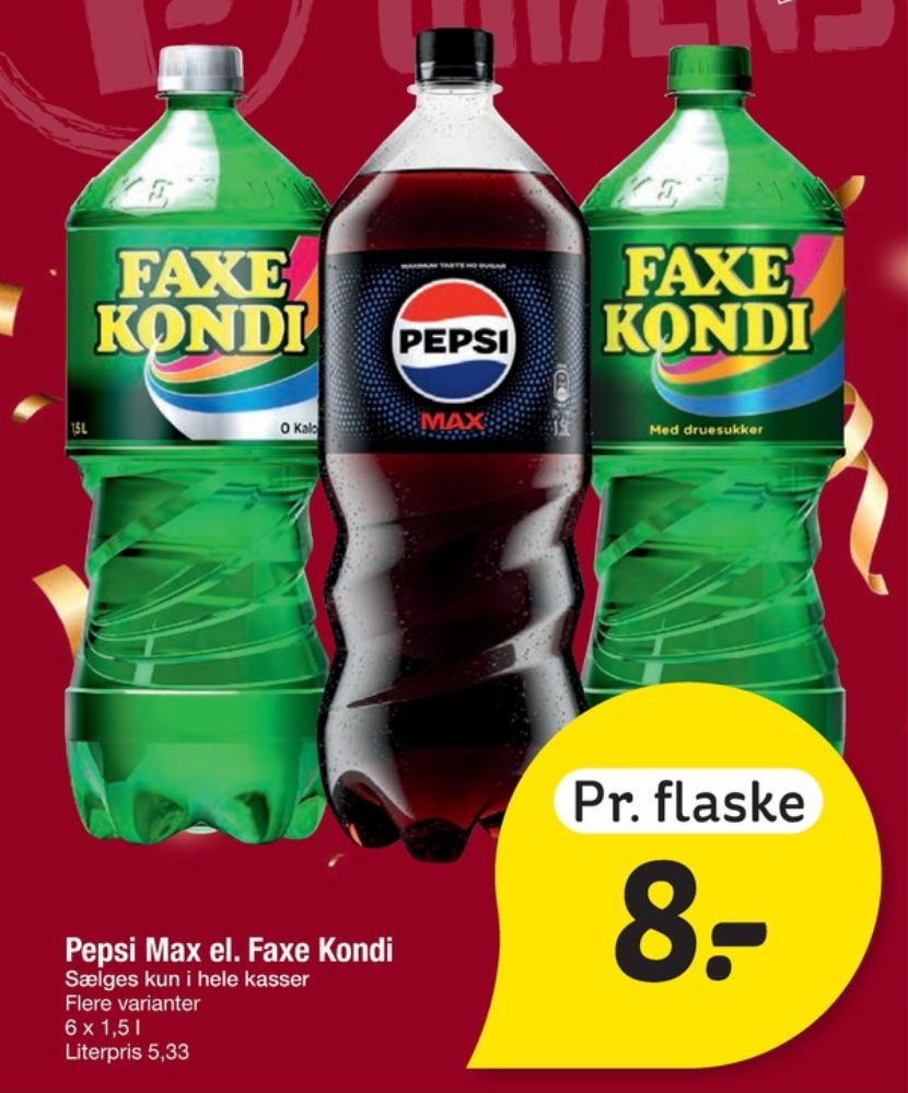 Pepsi Max, Cola