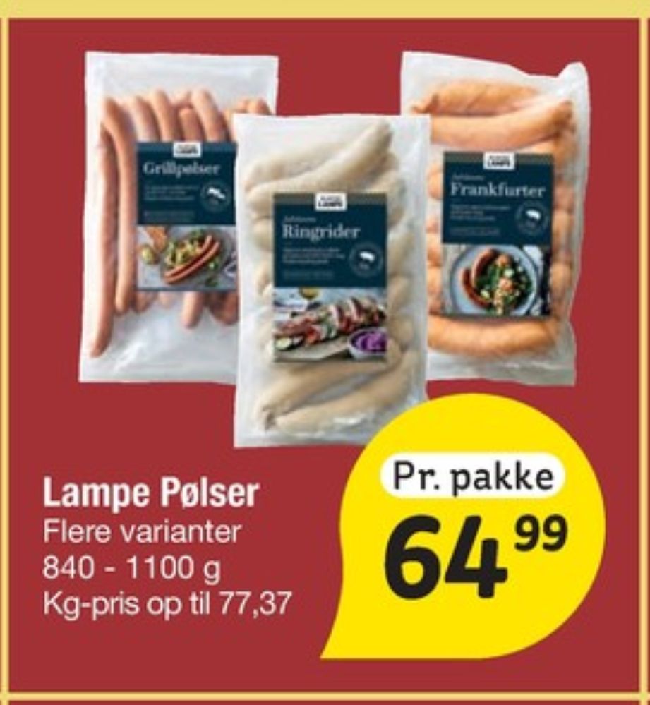 Slagter Lampe, Frankfurter