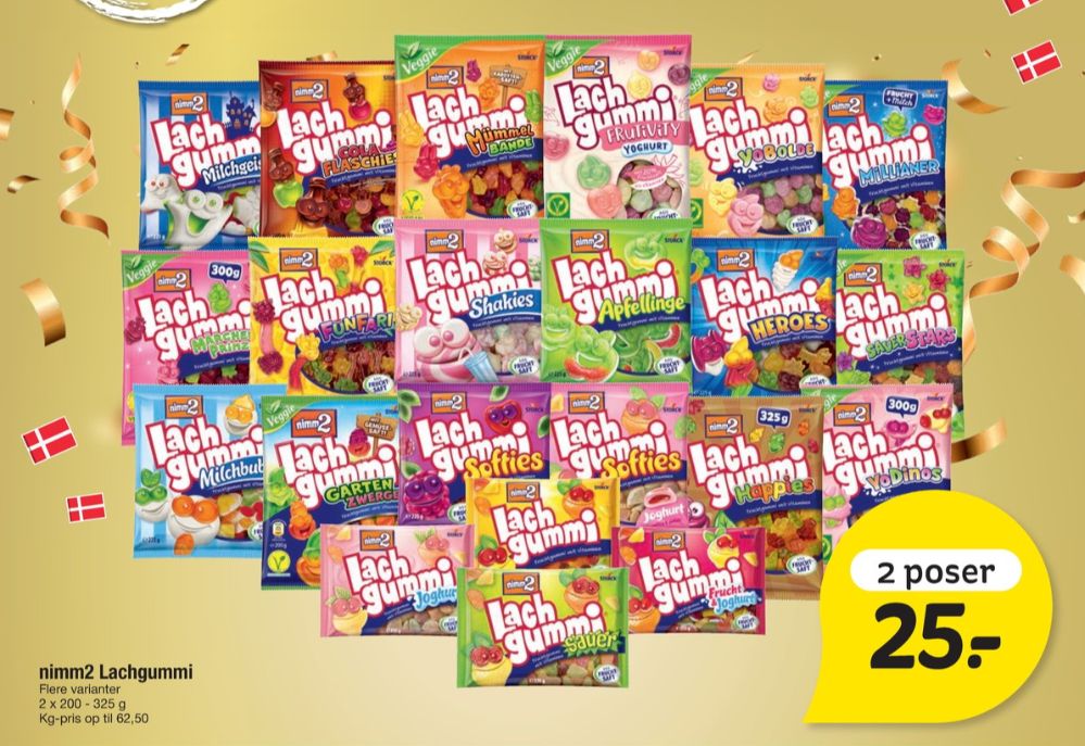 Nimm2 Lachgummi, Frucht & Joghurt Slikpose