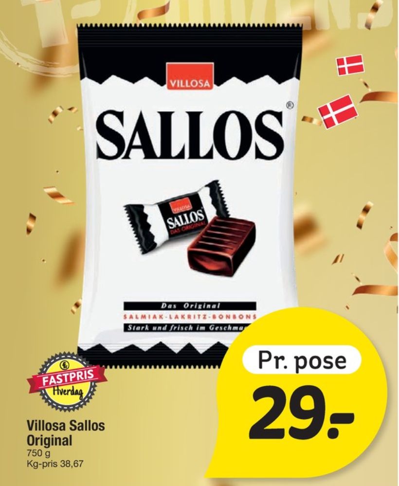 Sallos, Bolsjer