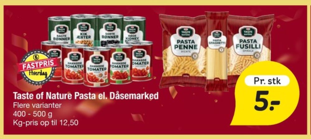 Taste of Nature, Pasta Penne Rigate