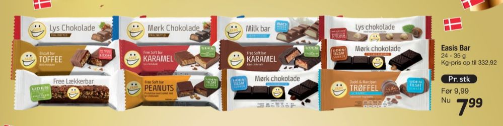 Easis, Dadel & Marcipan Trøffel Saltkaramelsmag