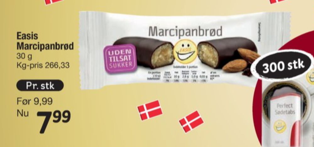 Easis, Marcipanbrød