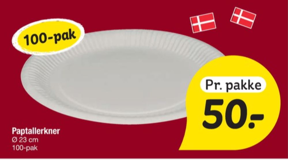 Engangstallerkner