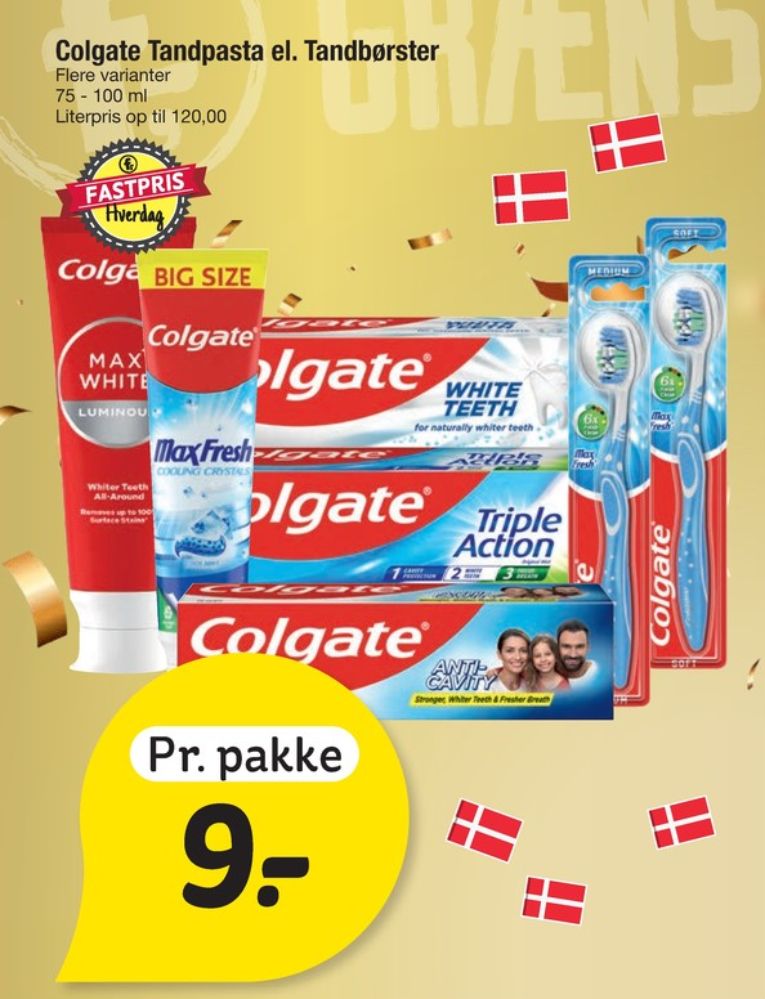Colgate, Tandpasta
