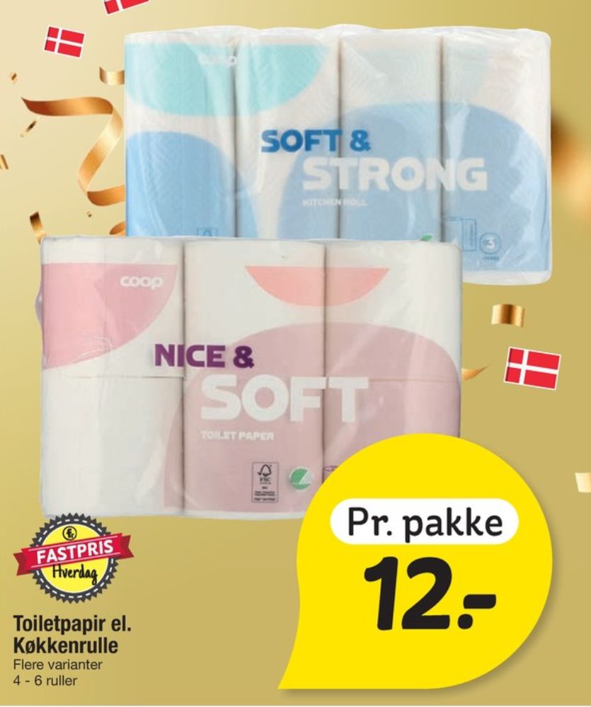 Coop Soft & Strong, Køkkenrulle