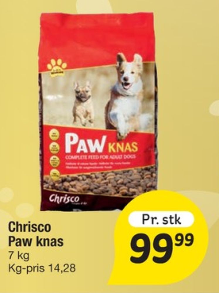 Chrisco, Hundefoder