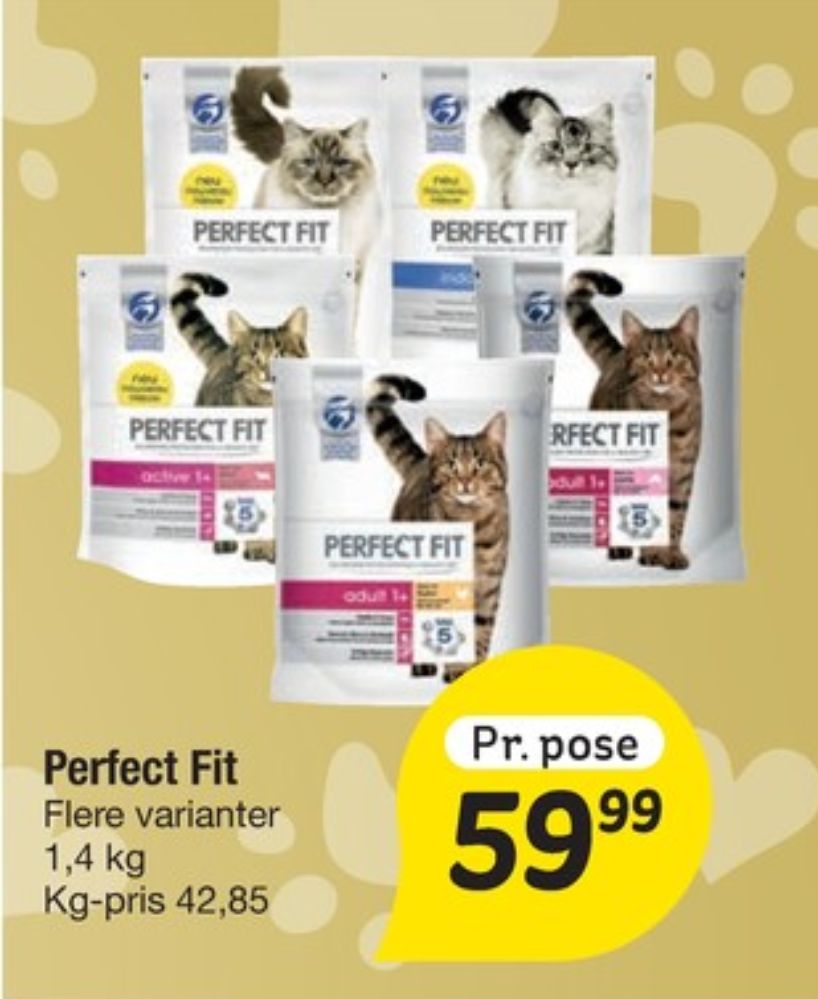 Perfect fit, Kattefoder