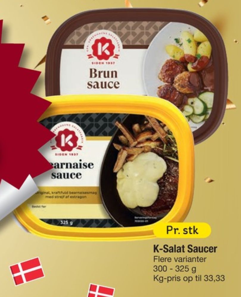 K-salat, Bearnaisesauce