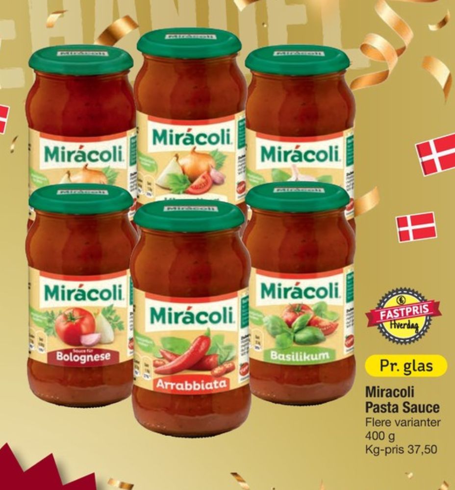 Mirácoli, Pastasauce Knoblauch