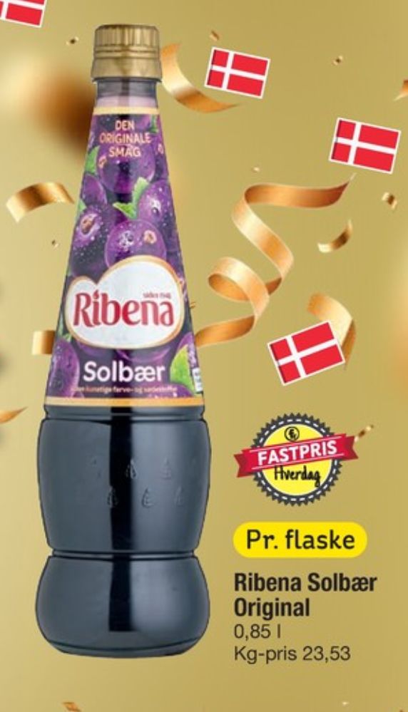 Ribena, Solbær Frugtsaft