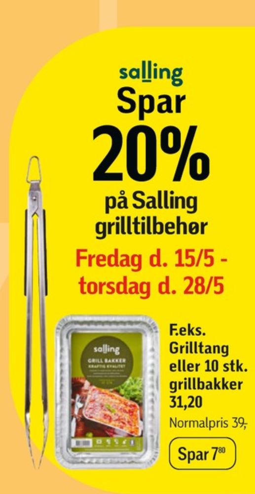 Salling, Alubakker