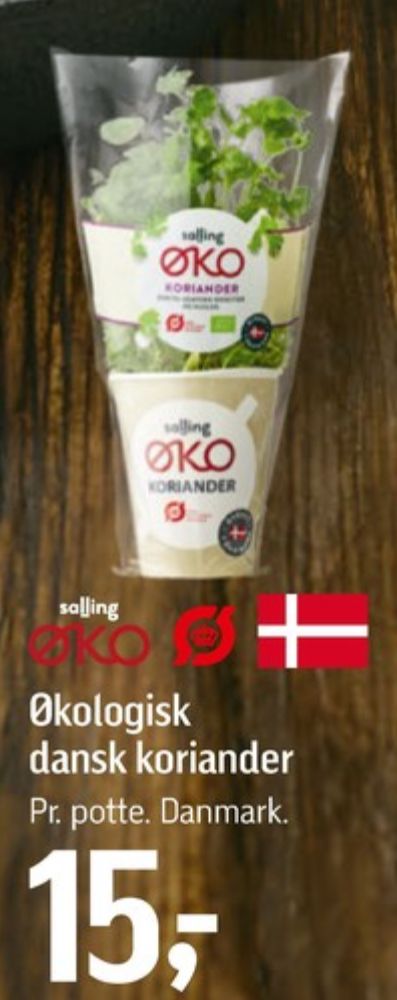 Salling ØKO, Koriander