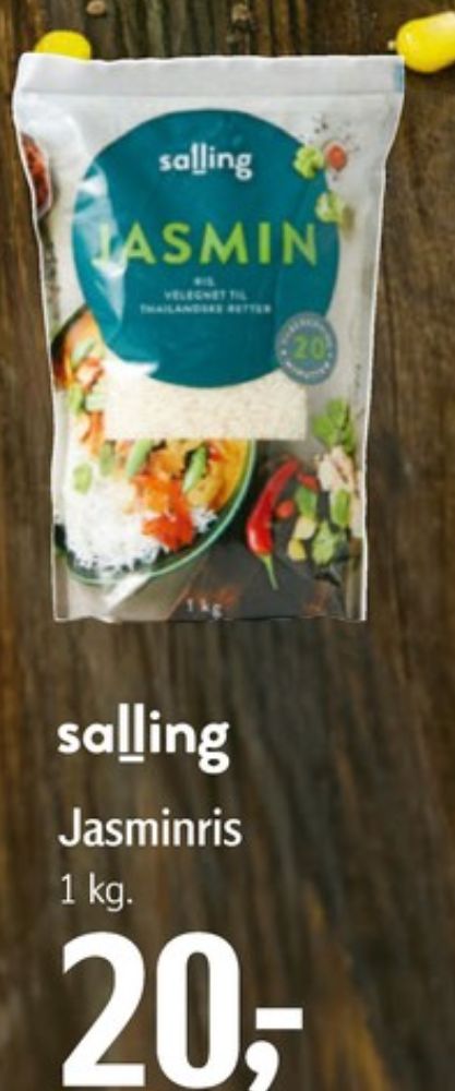 Salling, Jasminris