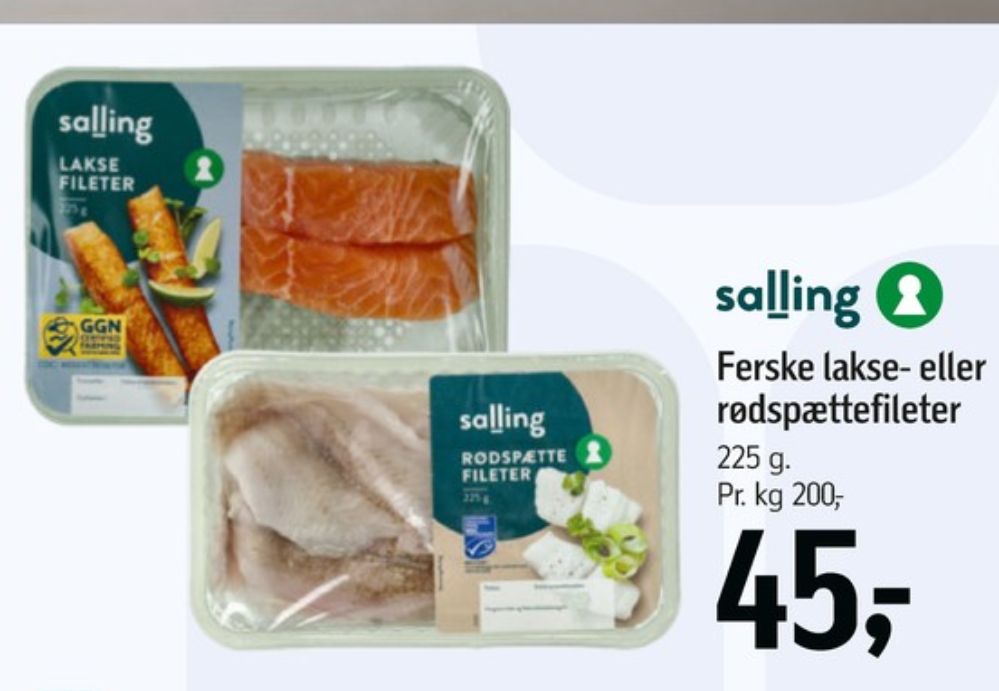 Salling, Laksefilet