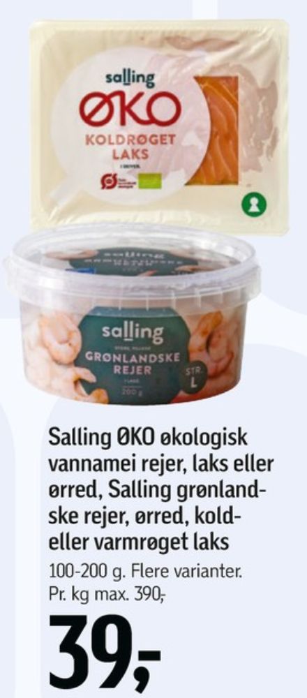 Salling, Ørred
