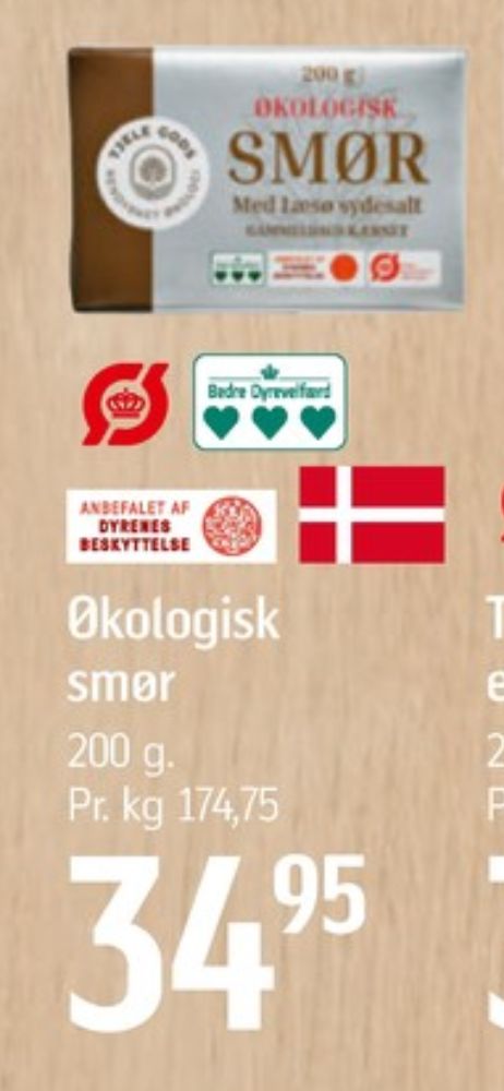 Tjele Gods, Smør med Læsø Sydesalt