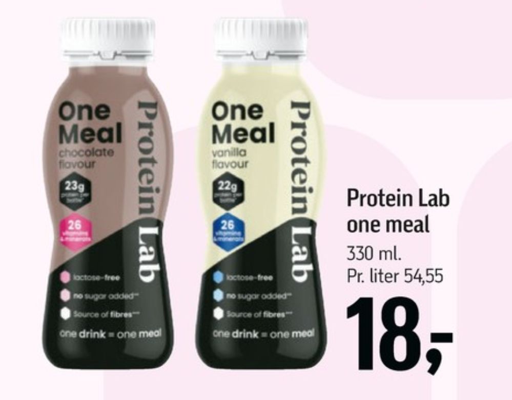 Protein Lab, One Meal Chocolate