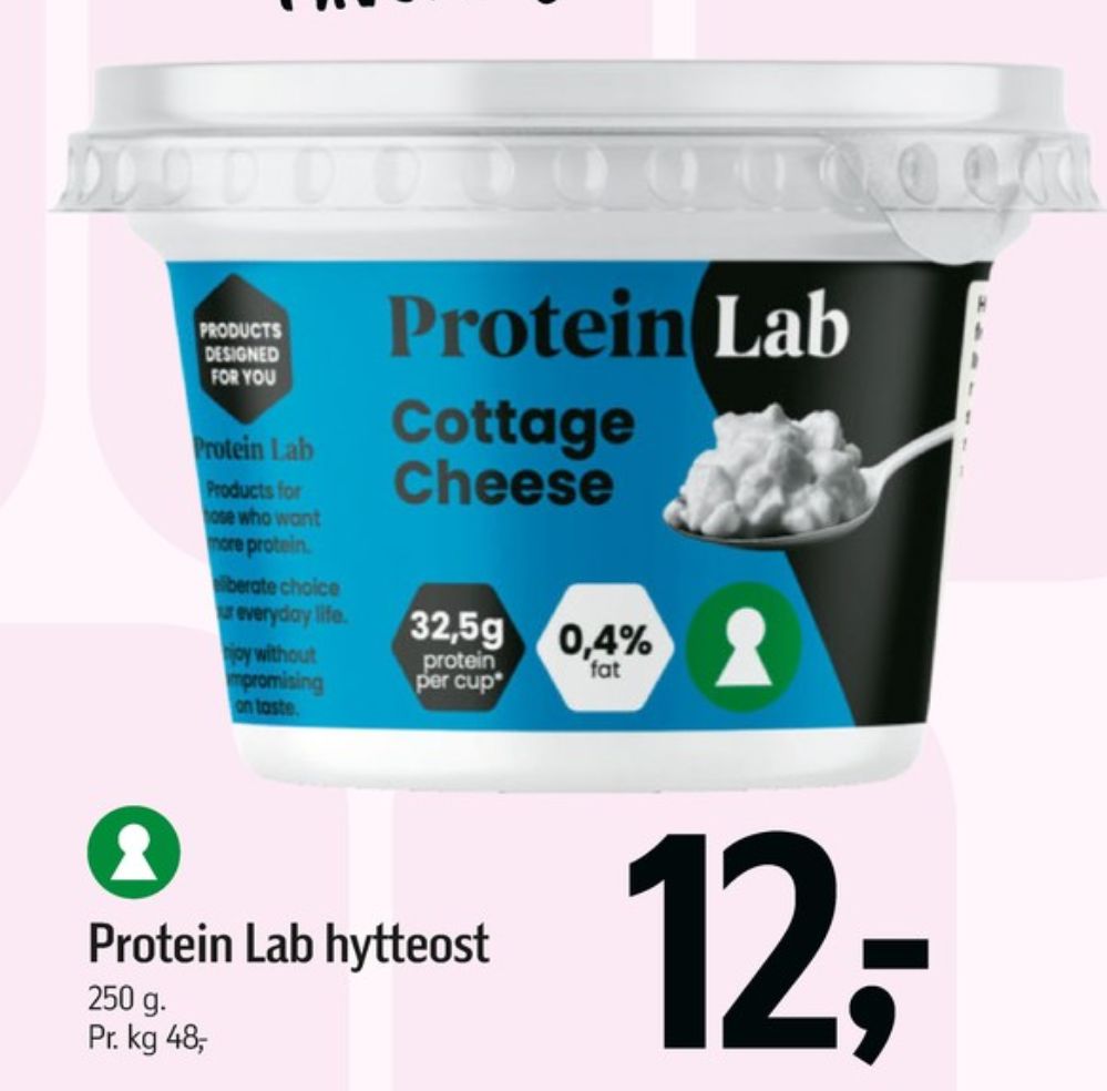 Protein Lab, Hytteost