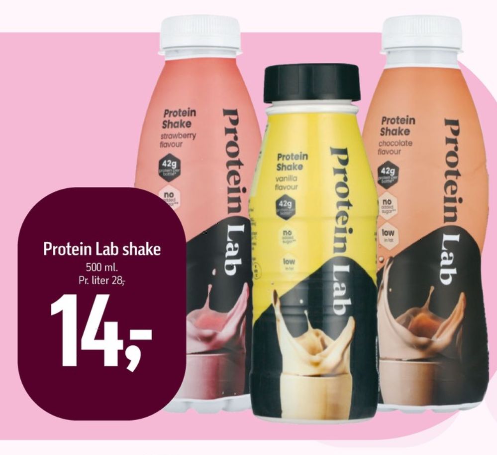 Protein Lab, Protein Shake Strawberry