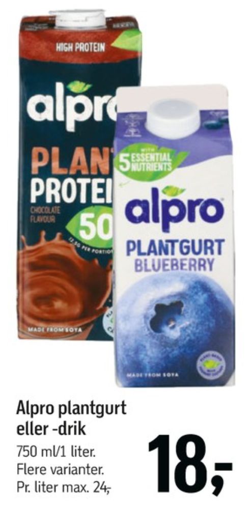 Alpro, Plantgurt Blueberry