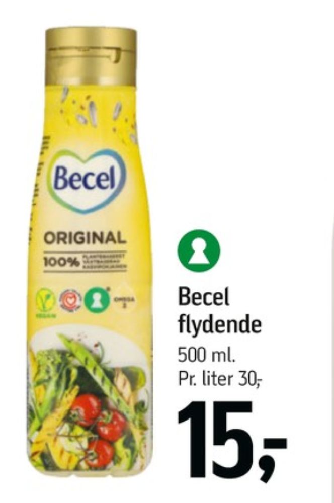 Becel, Margarine - flydende original