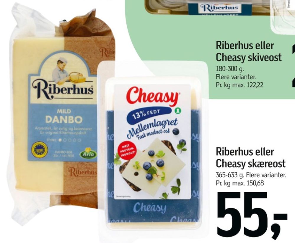 Cheasy, Skæreost Mellemlagret 13%