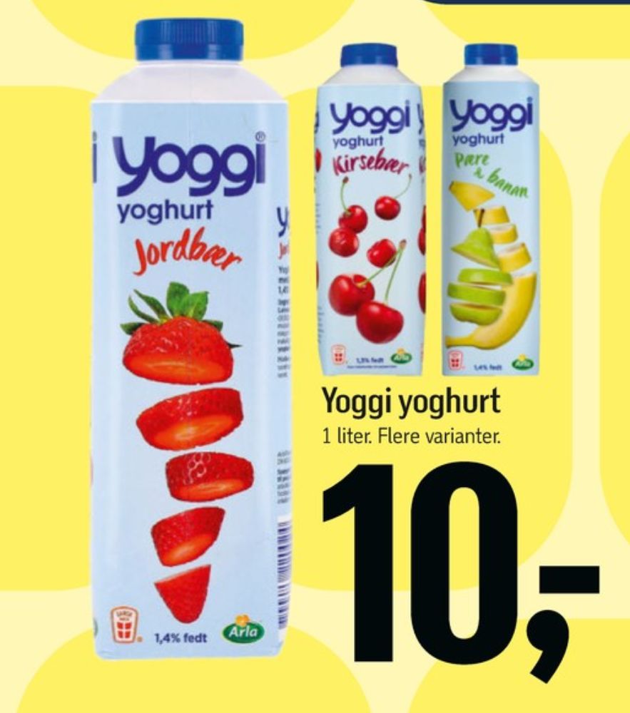 Yoggi, Jordbær Yoghurt 