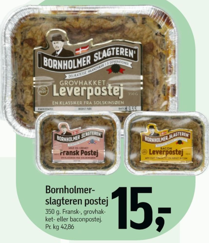 Bornholmer Slagteren Fransk, Leverpostej