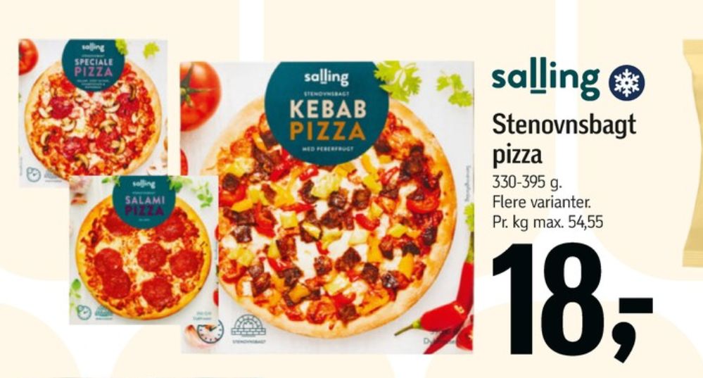 Salling, Kebab Pizza