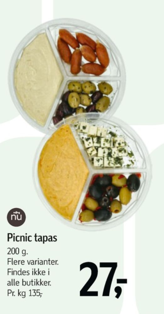 Salling Nu, Tapas