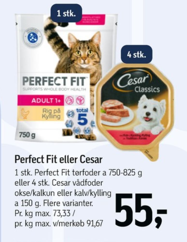 Perfect fit, Kattefoder