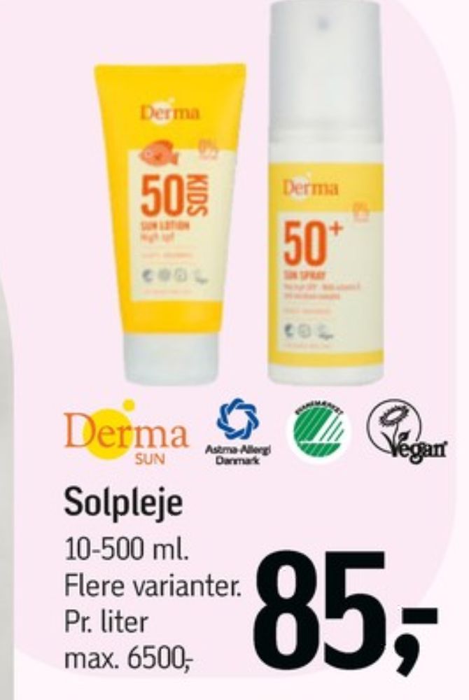 Derma Derma Supreme, Solcreme