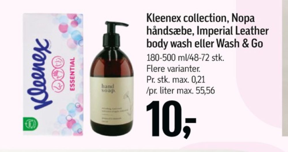 Kleenex, Lommetørklæder