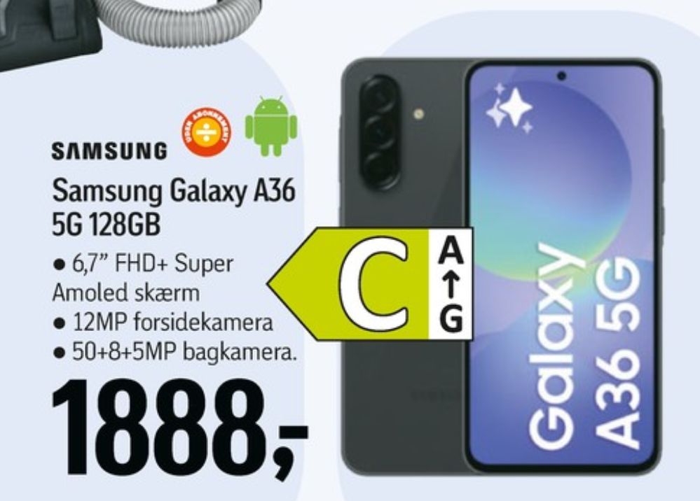 Samsung Galaxy A36, Mobiltelefon