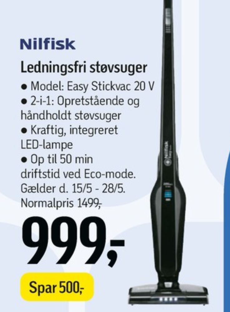 Nilfisk, Støvsuger