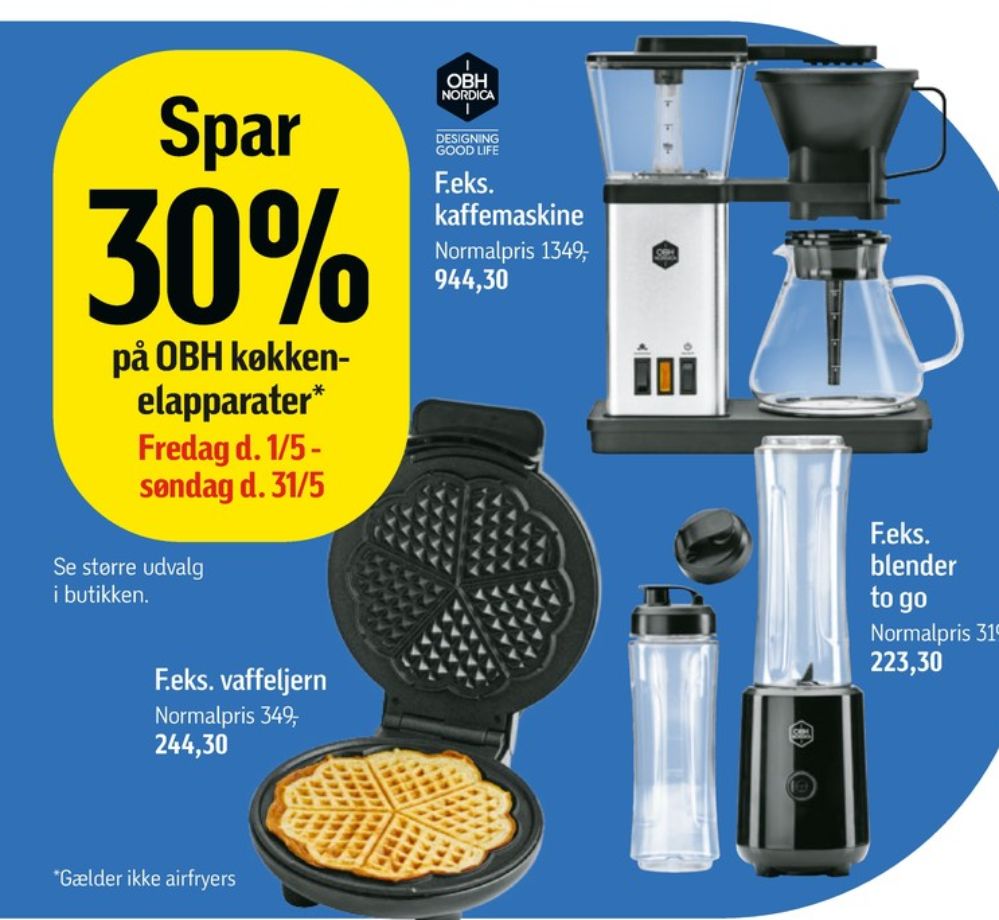 OBH Nordica, Kaffemaskine