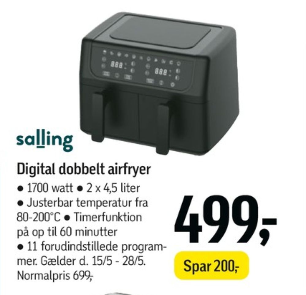 Salling, Airfryer