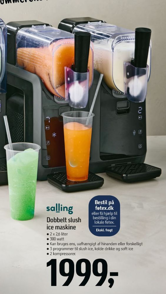 Salling, Slush Ice maskine