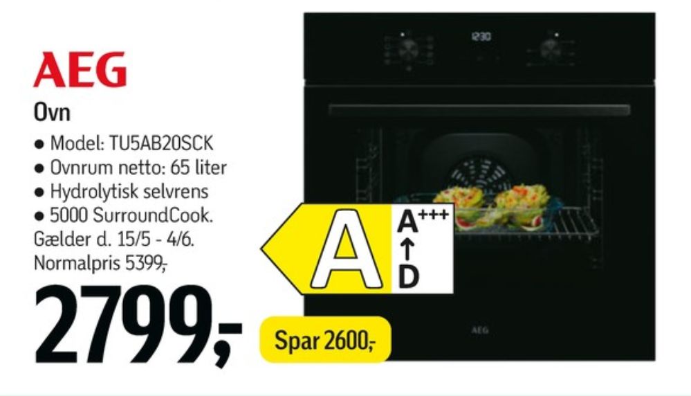 AEG, Indbygningsovn