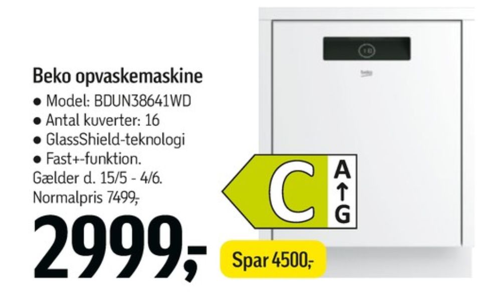 Beko, Opvaskemaskine