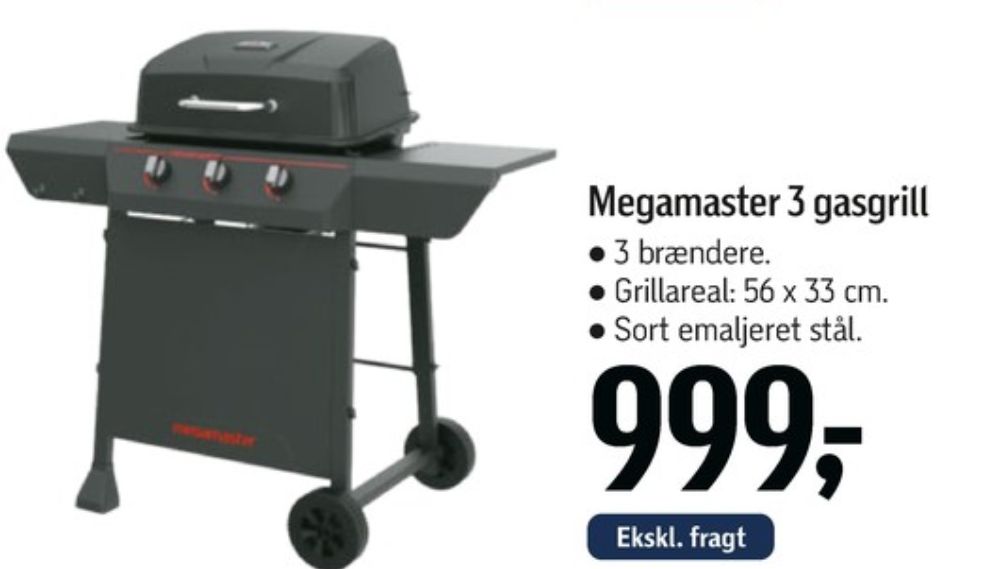 Megamaster, Gasgrill