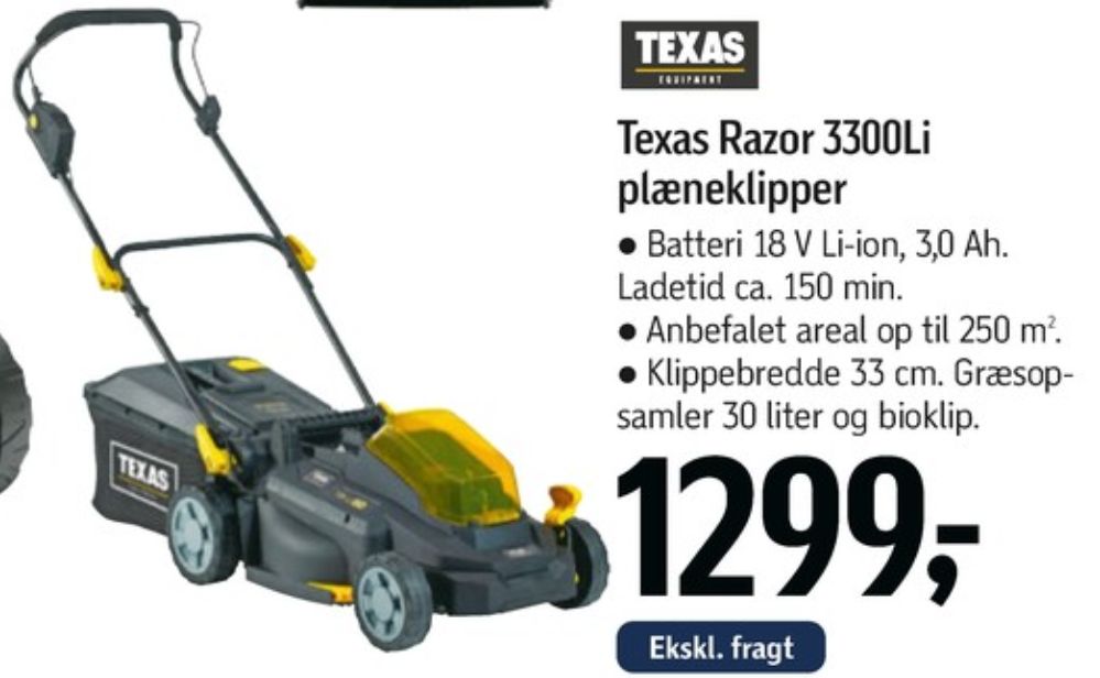 Texas, Plæneklipper