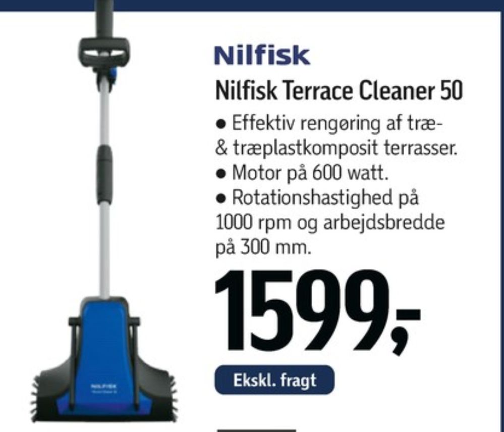 Nilfisk, Terrasserenser